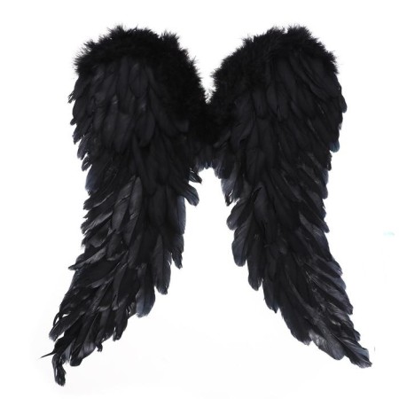 Wings "Angel", 50 × 40, black color