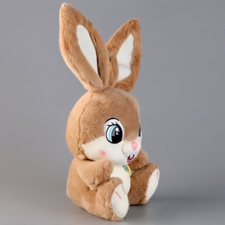 Soft toy "Bunny", 21 cm, beige-2