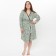 Women's robe, olive color, size 52