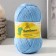 Bambino yarn 35% Merinos wool, 65% acrylic 150m/50g (015, blue)