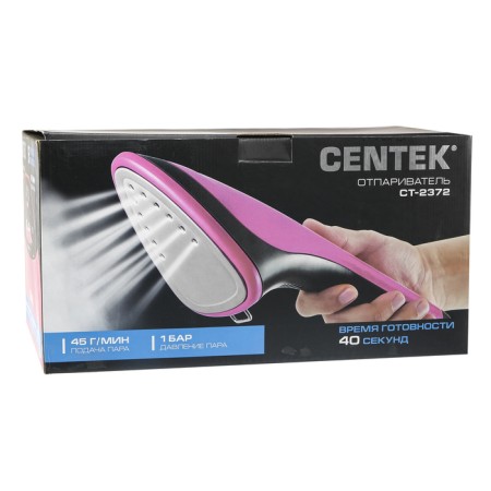 Centek CT-2372, Paul, 2200 watts, 1500 ml, 45 g/min, cord 1.7 m, raspberry-10