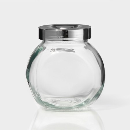 A set of glass cans for bulk products "Shine", 200 ml, 4 pcs-3