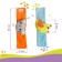 Set of bracelets - rattles "chicken and mouse", 2 pcs