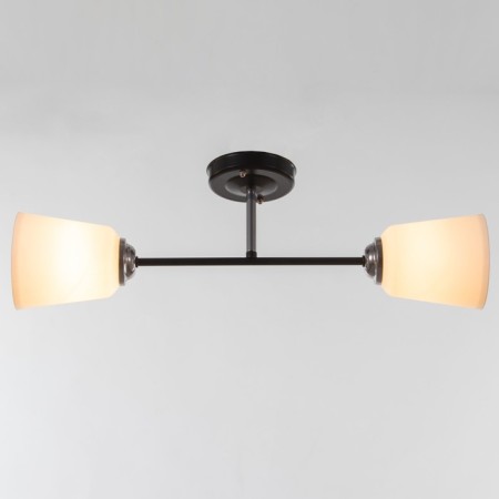 Luer "Ray" (cylinder) 2x15W E27 Model: BR 00244 Black/White-1