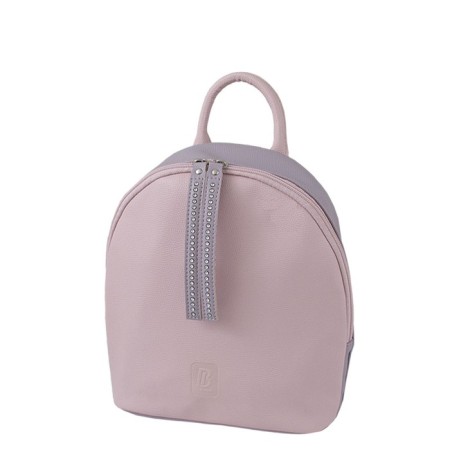 B2740 backpack, lightning department, powder color 25x22x10cm