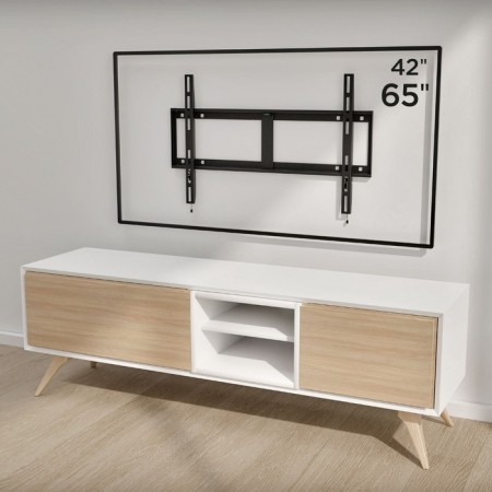 Holder LCD-F6607 Black 42 "-65" Max.60kg, wall-mounted 1029513 TV-8