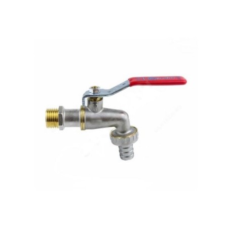Water-brushed tap Aquasfera 1019-02, 3/4 ", with a fitting, lever, brass-3