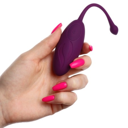 Vibroyaite Oka-Fucks, 10 modes, PDU, silicone, purple-10