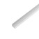 Lower guide P-shaped, 10 mm, 1m.