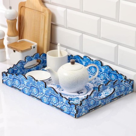 Trays "Gzhel", 28*38*8 cm-3