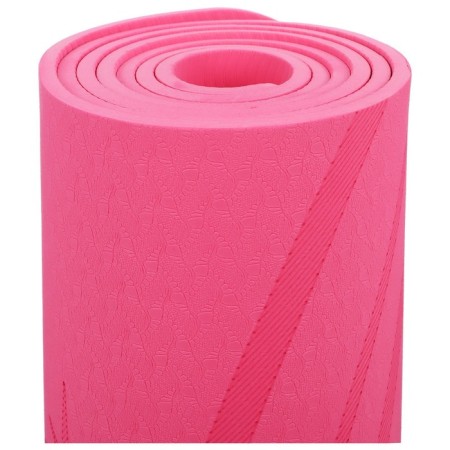 Joga mat, 183x61x0.6 cm, pink color-15