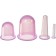 Silicone banks for vacuum massage of the face and body, 4 pcs