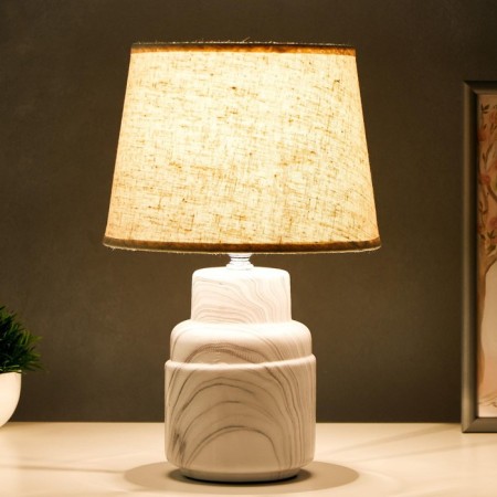 Table lamp 16174/1 E14 40W white 22x22x36 cm Risalux-2