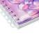 Notebook Gift Book on the crest 80l, line, color block, PVC Bun 3D cover (17.6x13.5cm) 105