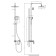 Showing system D&K Venice Gondola DA10237014, Tropical Shower, Hand Lake, Chrome