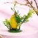 Easter decor "Chicken in the grass" 5 × 10 × 10 cm