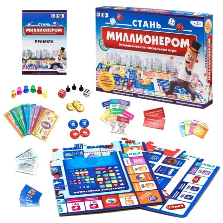 Board game "Become a millionaire"-1