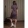 Women's dress, size 44, brown color