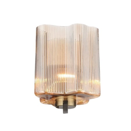 Sconces st. SL117.301.01. ONDE. 1x60 W, E27, 15x18 cm, bronze color-5