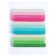 Set of eraser rectangular, beveled, 3 pieces, mix