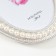 Photo frame metal 10x15 cm "admiration" white 13x19 cm