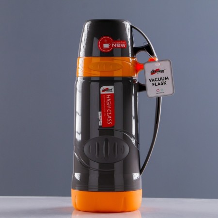 Thermos 1 l, with a glass flask, 11 x 31cm, mix-4