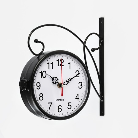 Watching double-sided watches, on suspension, smooth move, D-25 cm, dial 15 cm-1