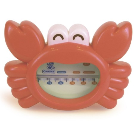 Thermometer for water "Krabik", color mix