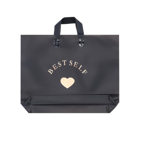 Package with loop handle Black 44 x 35 x 8 cm 80 μm-1