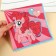 Paper napkins "Pink Pie", 33x33 cm, 20 pieces, 3 strata, my literal pony