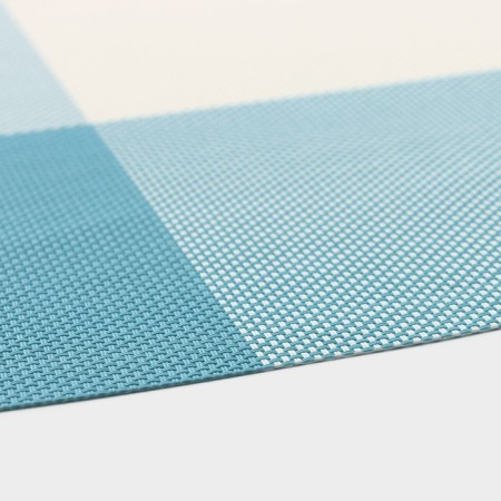 Set of serving napkins on the table “mood”, 4 pcs, 45 × 30 cm, white-blue color-4