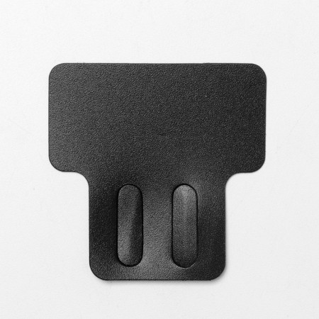 Badgen for glasses, 10 pcs. in a set, 4 × 4 cm, black color-2