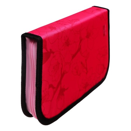 Penal 1 section, 130 x 210 x 40 mm, 2 folding strips, fabric, calligrata top, Content "Anime Sakura"-3