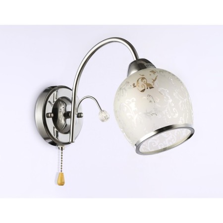 Wall lamp with Ambrella Light, Traditional, TR3194, 1HE27, Color Chrome-2