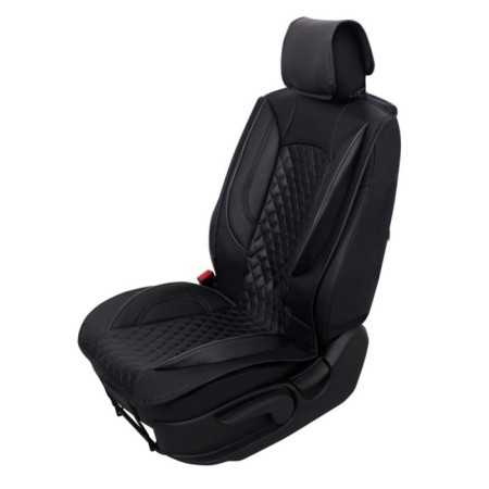 Press on the universal seat Voin Extra, eco -leather, 1pc, orthopedic support, black 777181