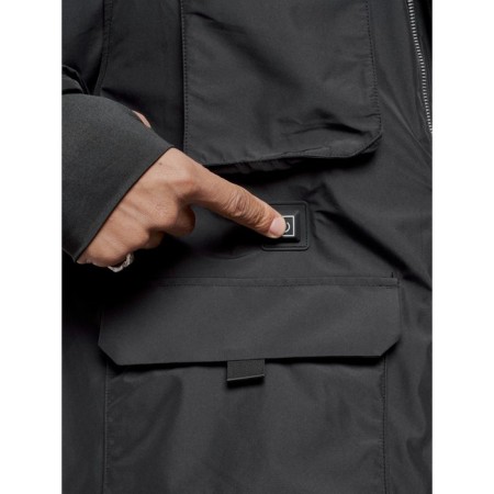 Luy jacket transformer male winter, size 48, black color-5