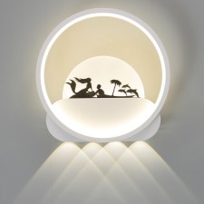 Бра "Русалка" LED 4000К 10Вт белый 24х24х6см