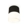 Ambrella Light Acrylic lamp, XS8111002, GX53 LED 12 W, black sand, white matte