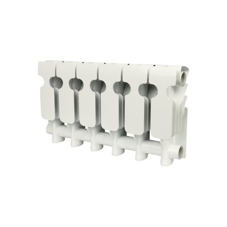 Aluminum radiator Rommer Plus, 200 x 96 mm, 6 sections-1