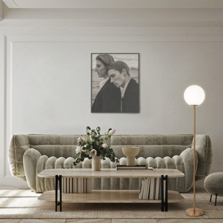 Taleser Maytoni Mod013FL-01BS, 1HE27, 60W, 25x25x155 cm, brass color-1