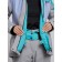 Ski jacket female winter, size 42, green color