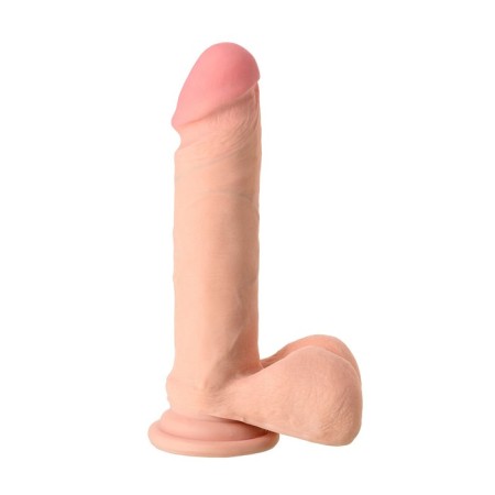 Realistic vibrator Toyfa Realstick Elite Vibro, TPR, bodily, 7 vibration modes, 20 cm 764728-11