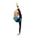 Combines for gymnastics and dancing Grace Dance, p. 32, black/turquoise color