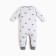 Combineson for children, gray, stars, height 74 cm