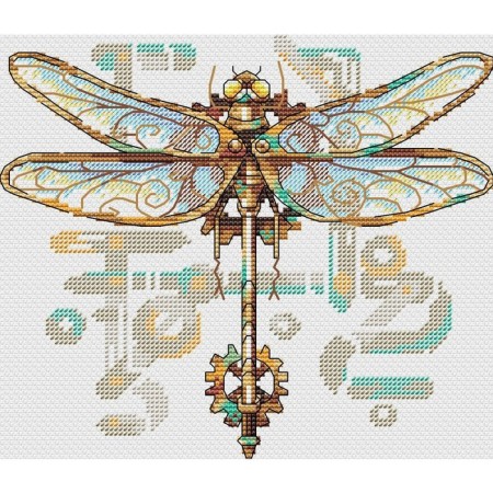 Set for embroidery "Dragonfly" 17 × 20 cm