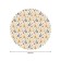 The tablecloth “Festive fox”, round, Saten, d = 150 cm