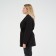 Women's jacket with a Mist Plus-Size belt, size 56, black color