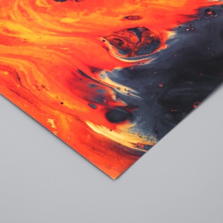 Scrapbooking paper bilateral "paint stains" density 180 grams set 5 pcs 30.5x32 cm 10718-3