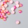 Decor "Pink-cream gradient" d = 6 mm 10 g 200 pcs 5x2.5 cm mix