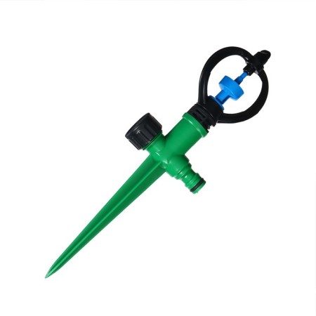Circular spray, 29 cm, under connector, peak, plastic, Greengo-12
